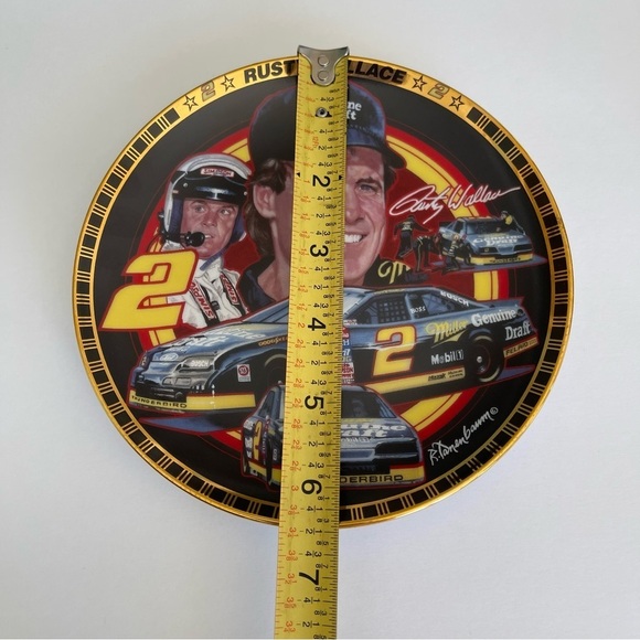 Vintage Rusty Wallace from the Drivers of Victory Lane Plate Collection - Picture 7 of 10